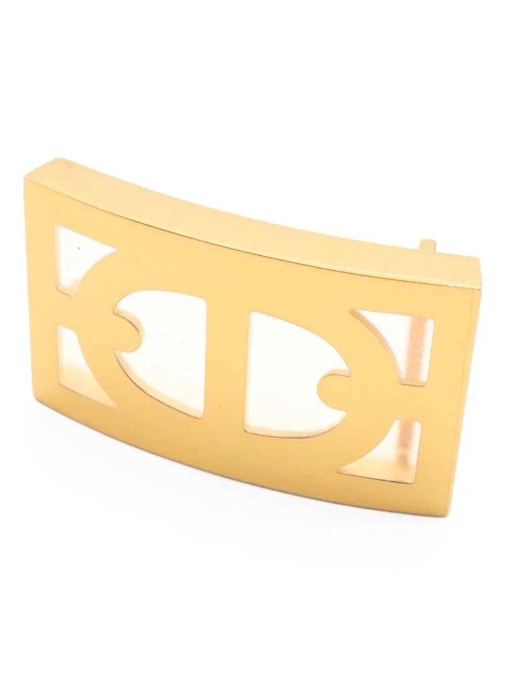 Hermes Chaine D'ancre Reversible Belt Leather Black Brown Gold 85